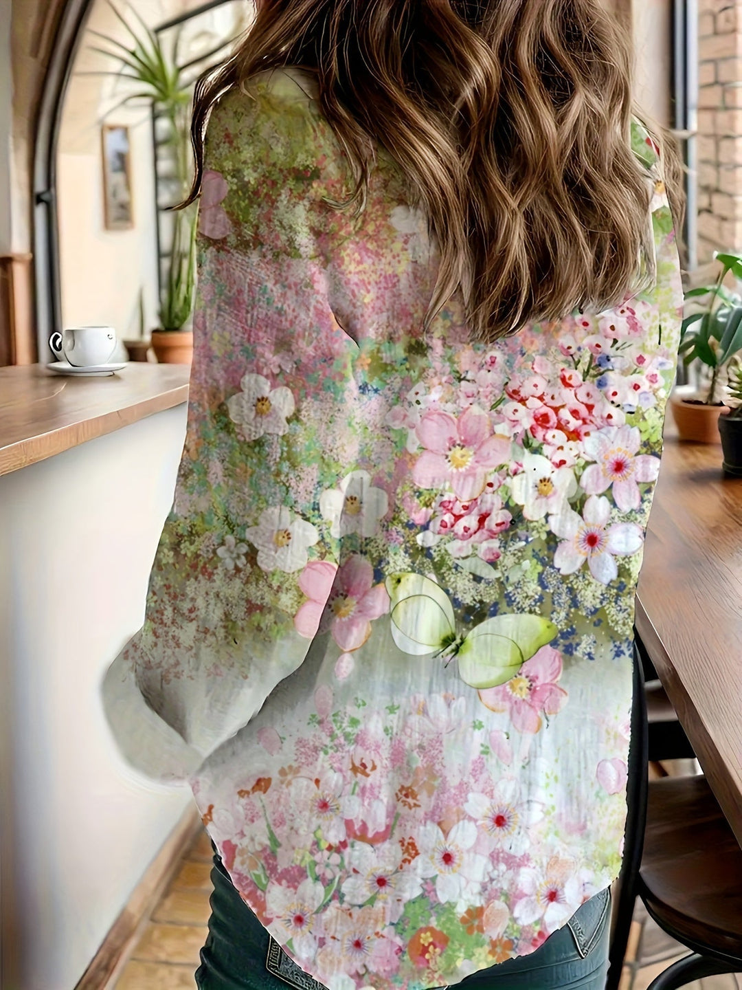 Leura Floral Boho Blouse - Asvori Melbourne