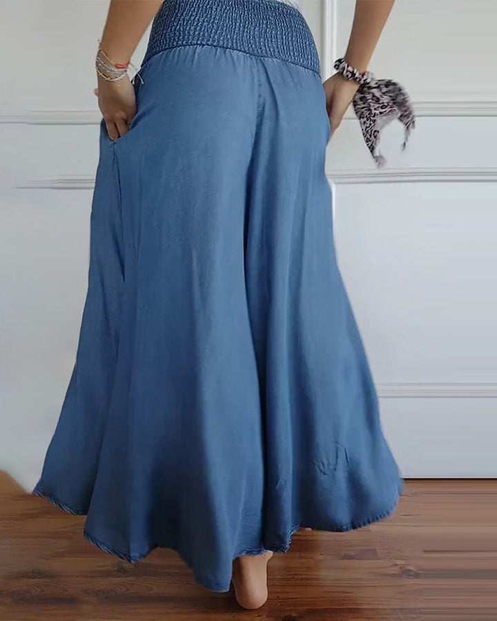 Mira Pants With Elastic Waist - Asvori Melbourne