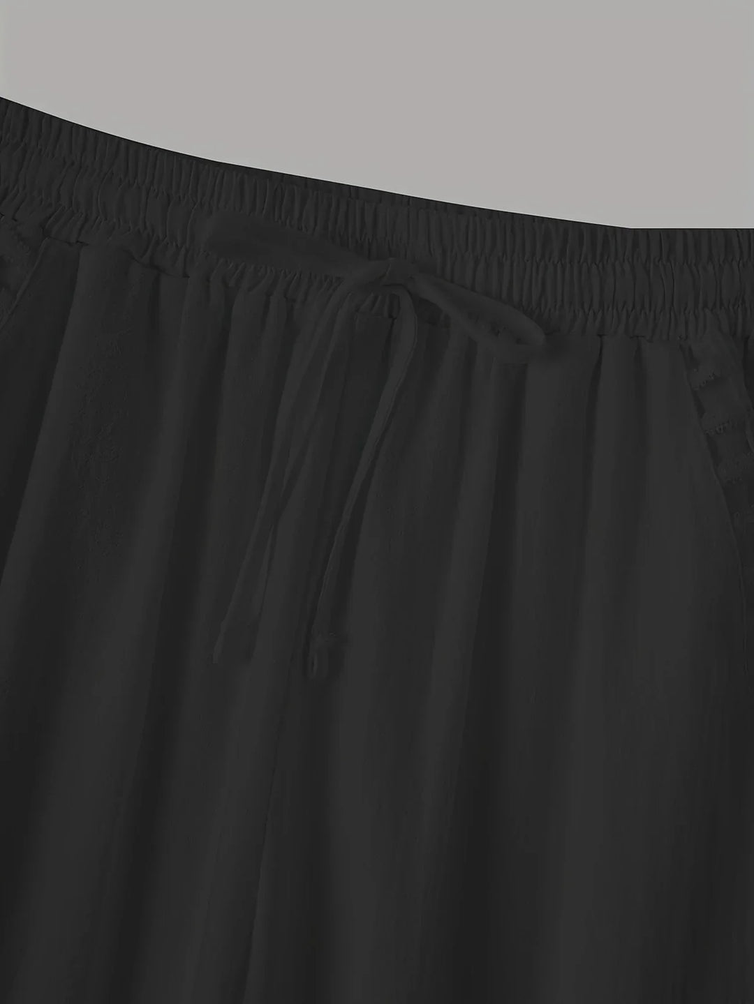 Tracey Contrast Trim Cropped Pants - Asvori Melbourne