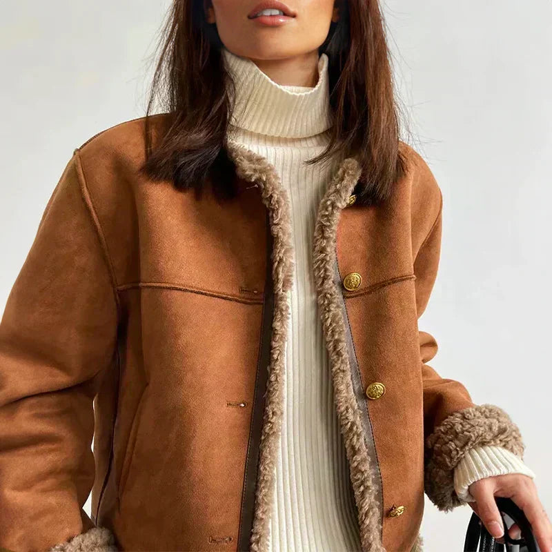 Evelyn Sheepskin Jacket - Asvori Melbourne