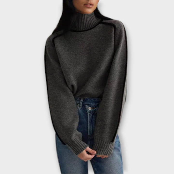 Eline Turtleneck Sweater - Asvori Melbourne