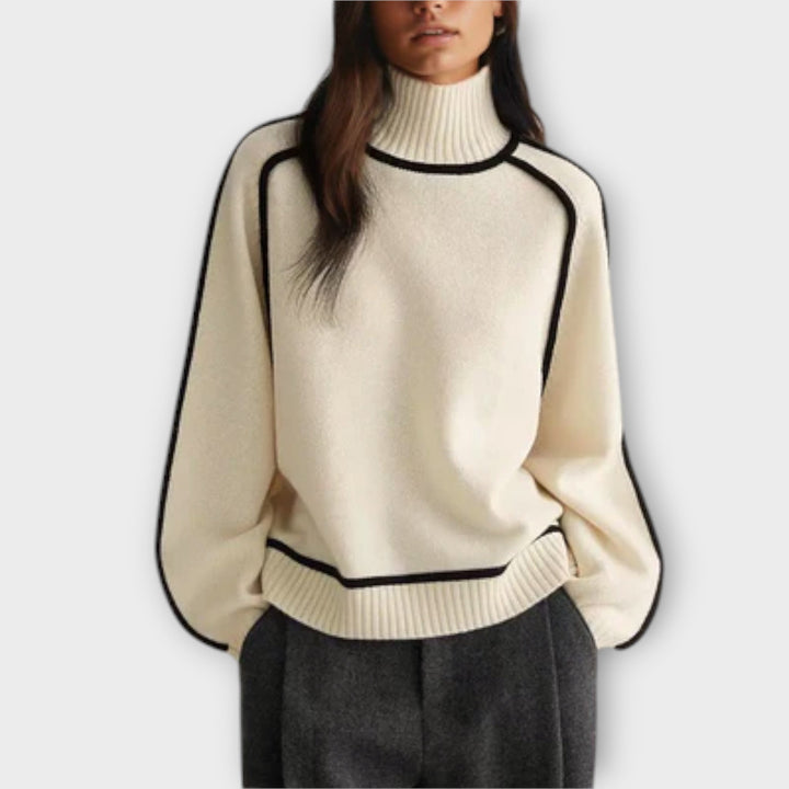 Eline Turtleneck Sweater - Asvori Melbourne