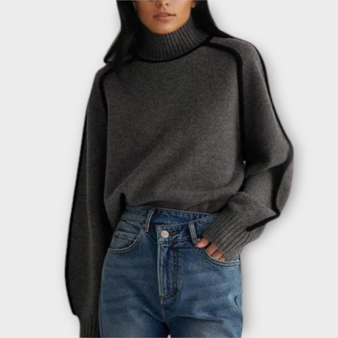 Eline Turtleneck Sweater - Asvori Melbourne