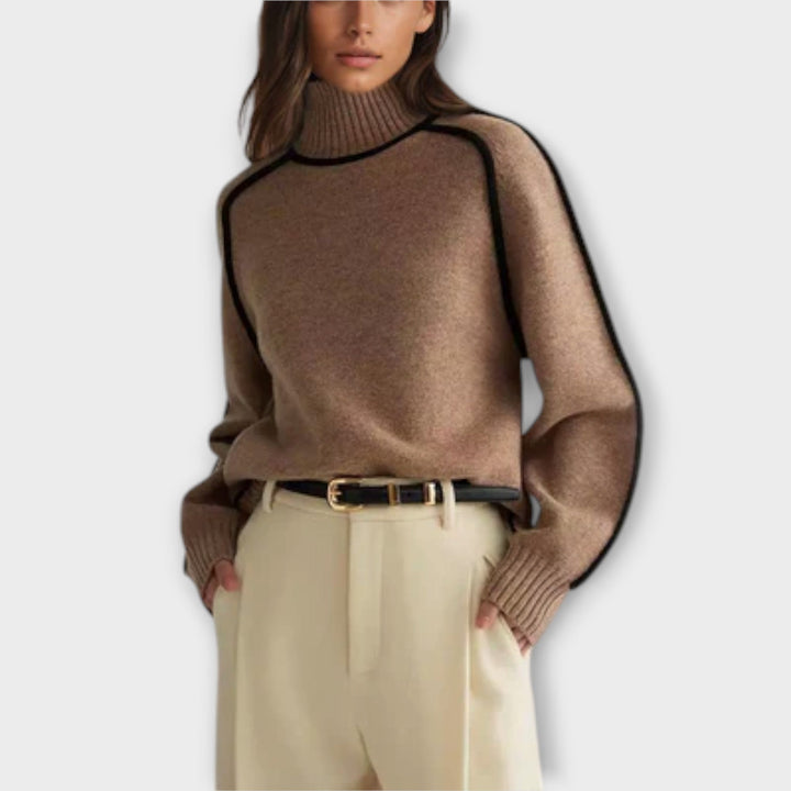 Eline Turtleneck Sweater - Asvori Melbourne