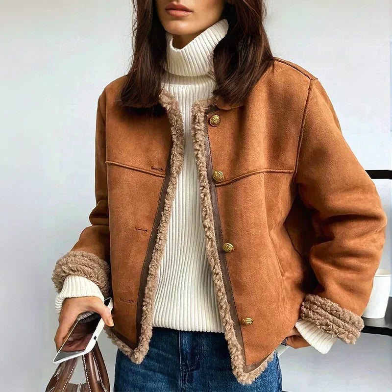 Evelyn Sheepskin Jacket - Asvori Melbourne