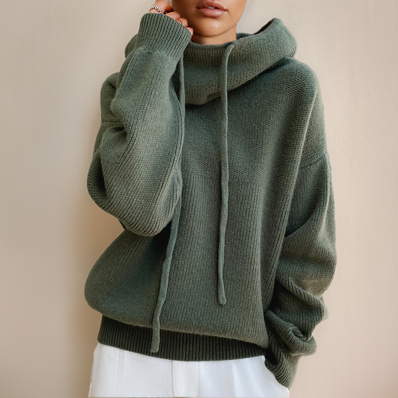 Isabelle Merino wool turtleneck jumper - Asvori Melbourne