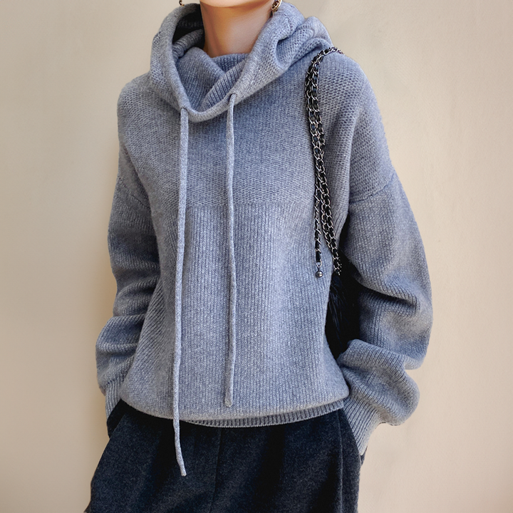 Isabelle Merino wool turtleneck jumper - Asvori Melbourne