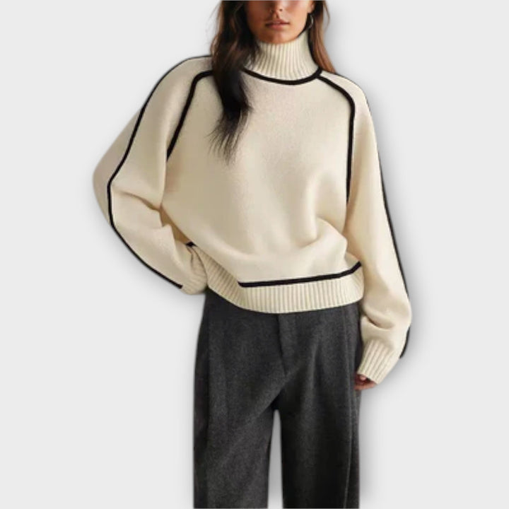 Eline Turtleneck Sweater - Asvori Melbourne