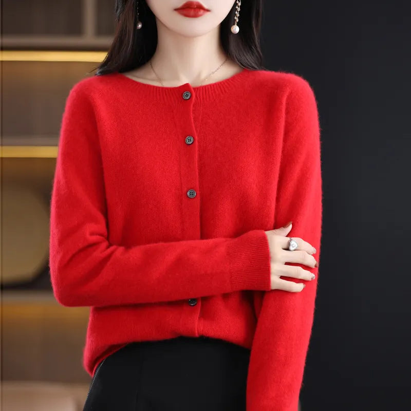 VIVIENNE WARM COZY CARDIGAN - Asvori Melbourne