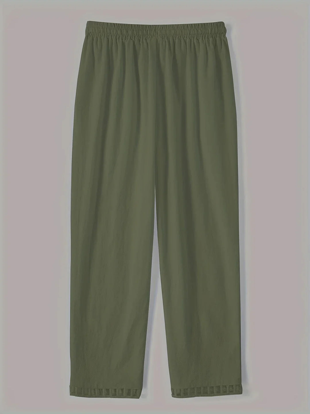 Tracey Contrast Trim Cropped Pants - Asvori Melbourne