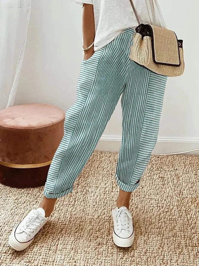 Lore Striped Pants - Asvori Melbourne