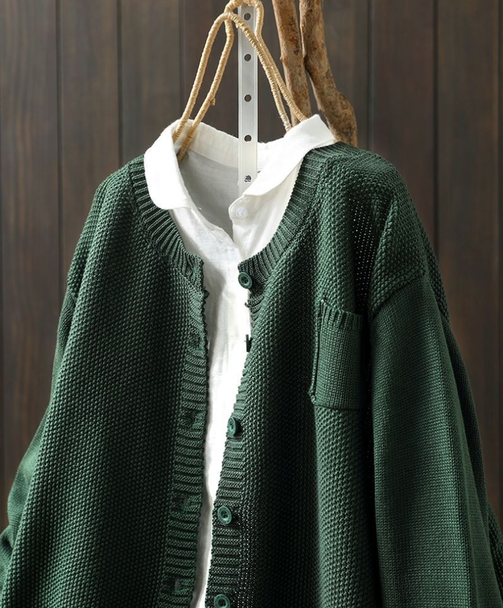 Bianca Cozy Knit Cardigan - Asvori Melbourne