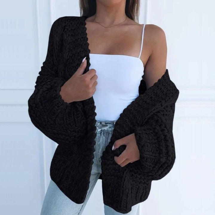 Kaye Chunky Knit Relaxed Cardigan - Asvori Melbourne