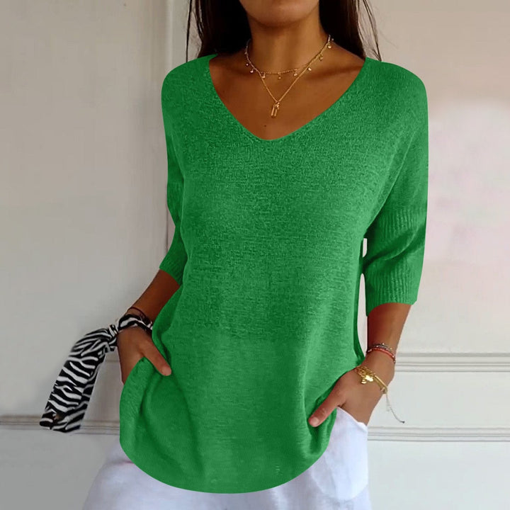Jenny Classic Knitted Top - Asvori Melbourne