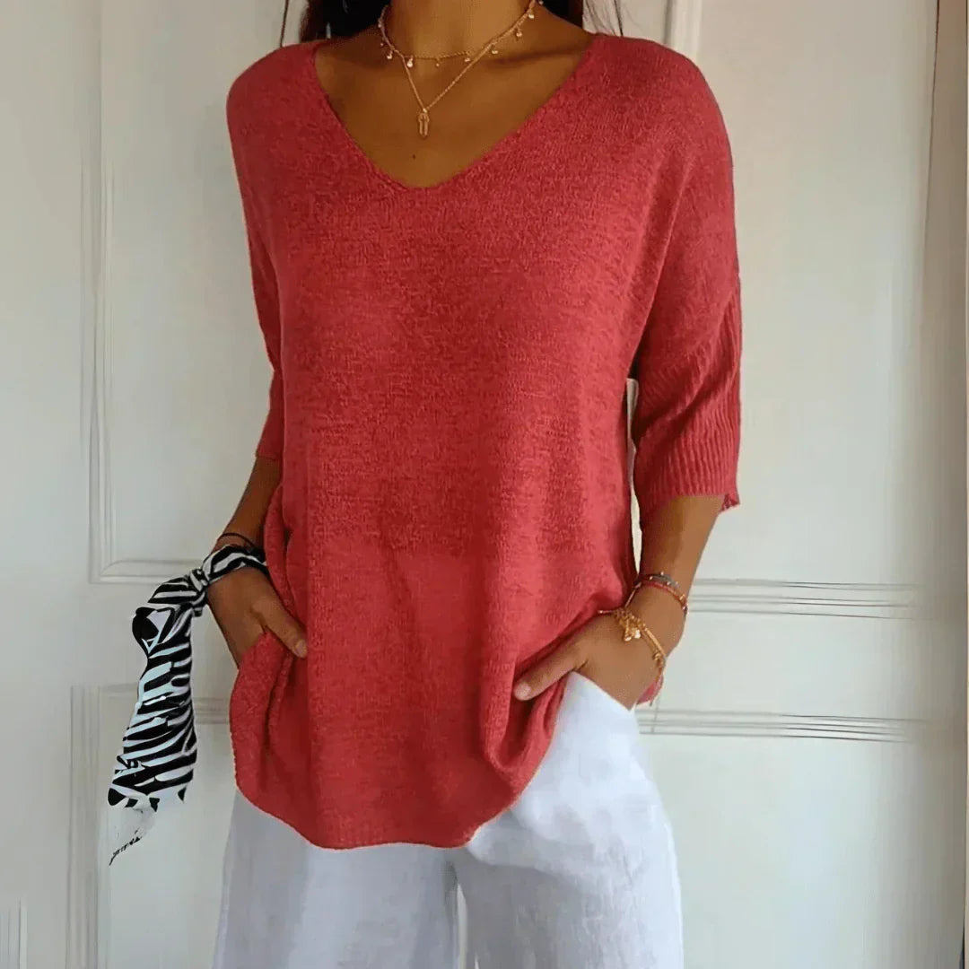 Jenny Classic Knitted Top - Asvori Melbourne