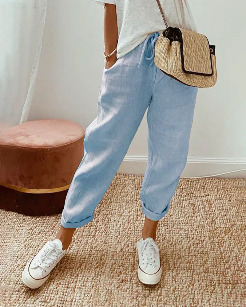 Lulu Lightweight Pants - Asvori Melbourne