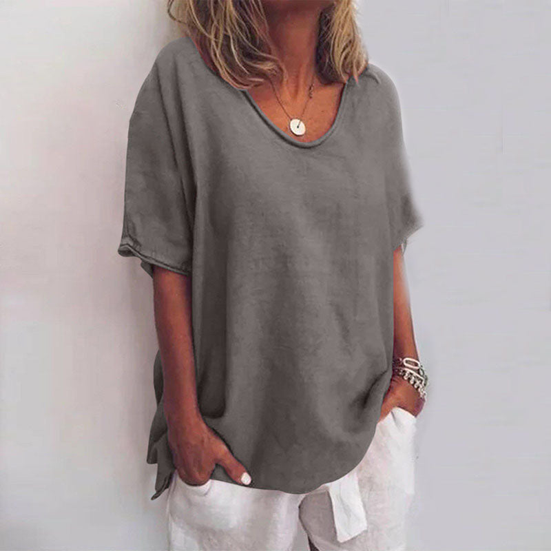 Anna Comfortable Loose Blouse - Asvori Melbourne
