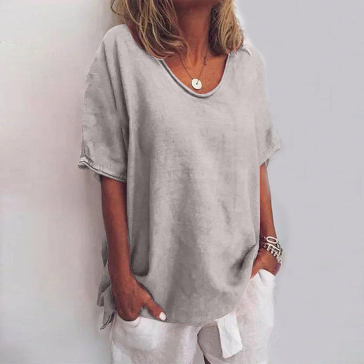 Anna Comfortable Loose Blouse - Asvori Melbourne