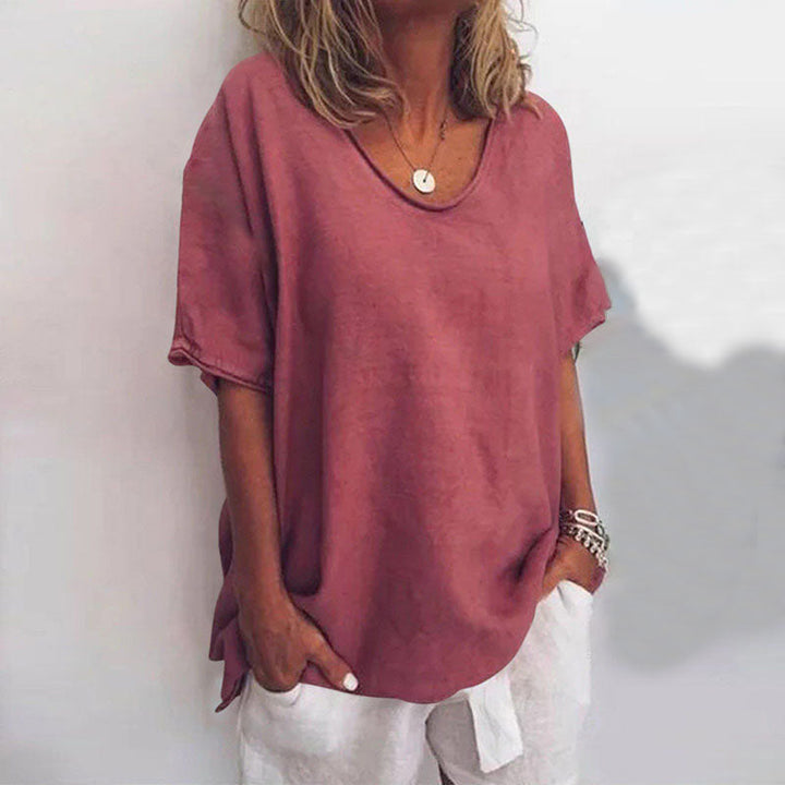 Anna Comfortable Loose Blouse - Asvori Melbourne