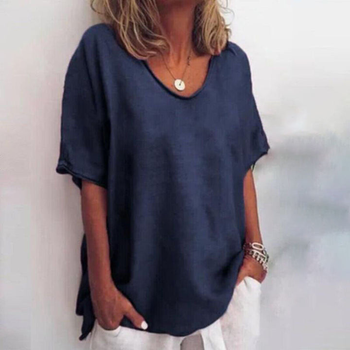 Anna Comfortable Loose Blouse - Asvori Melbourne