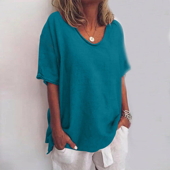 Anna Comfortable Loose Blouse - Asvori Melbourne