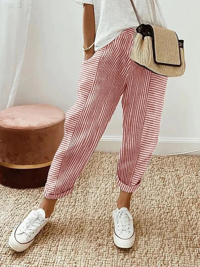 Lore Striped Pants - Asvori Melbourne
