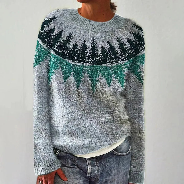 AMELIE RETRO KNITTED JUMPER - Asvori Melbourne