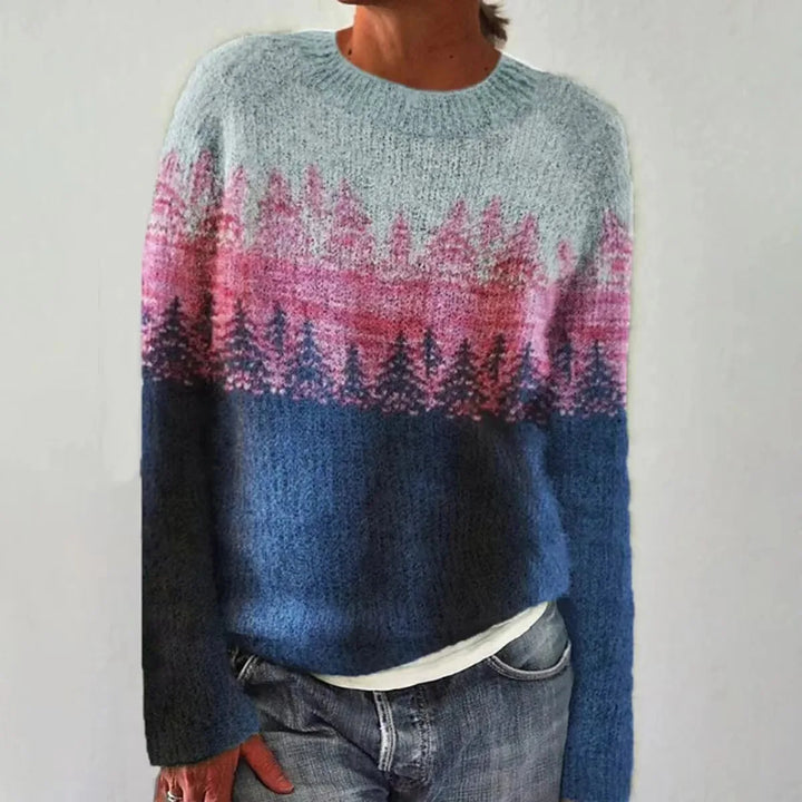 AMELIE RETRO KNITTED JUMPER - Asvori Melbourne